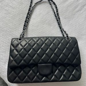 Black classic flap bag
